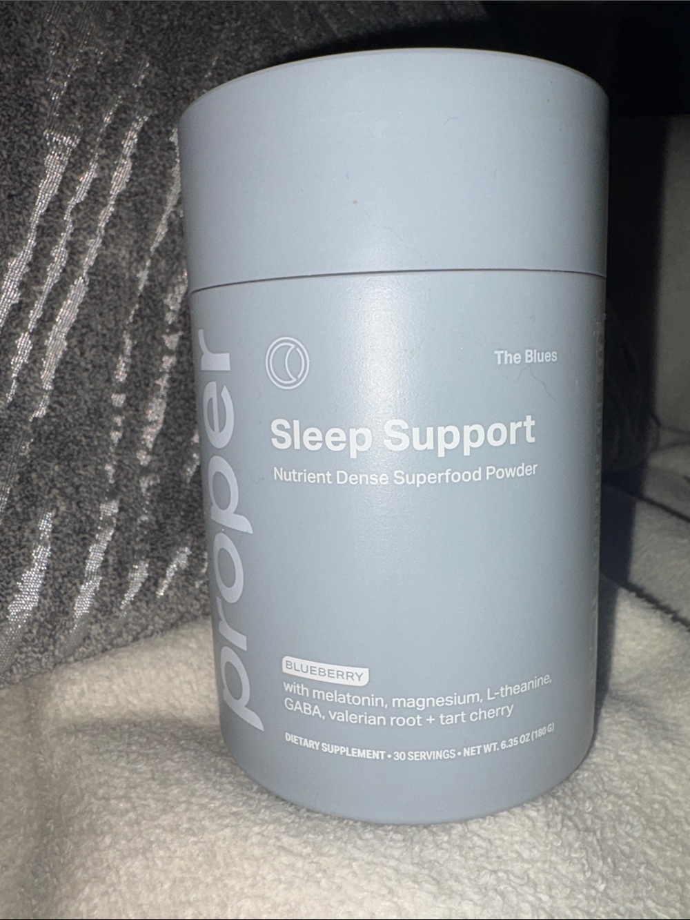 Proper Sleep Support Nutrient Powder - Blueberry